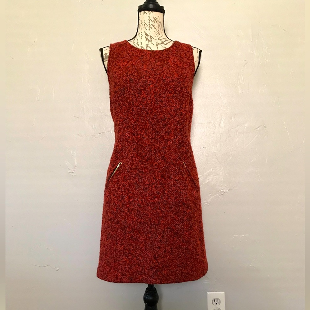Ann Taylor Loft Wool Pencil Dress